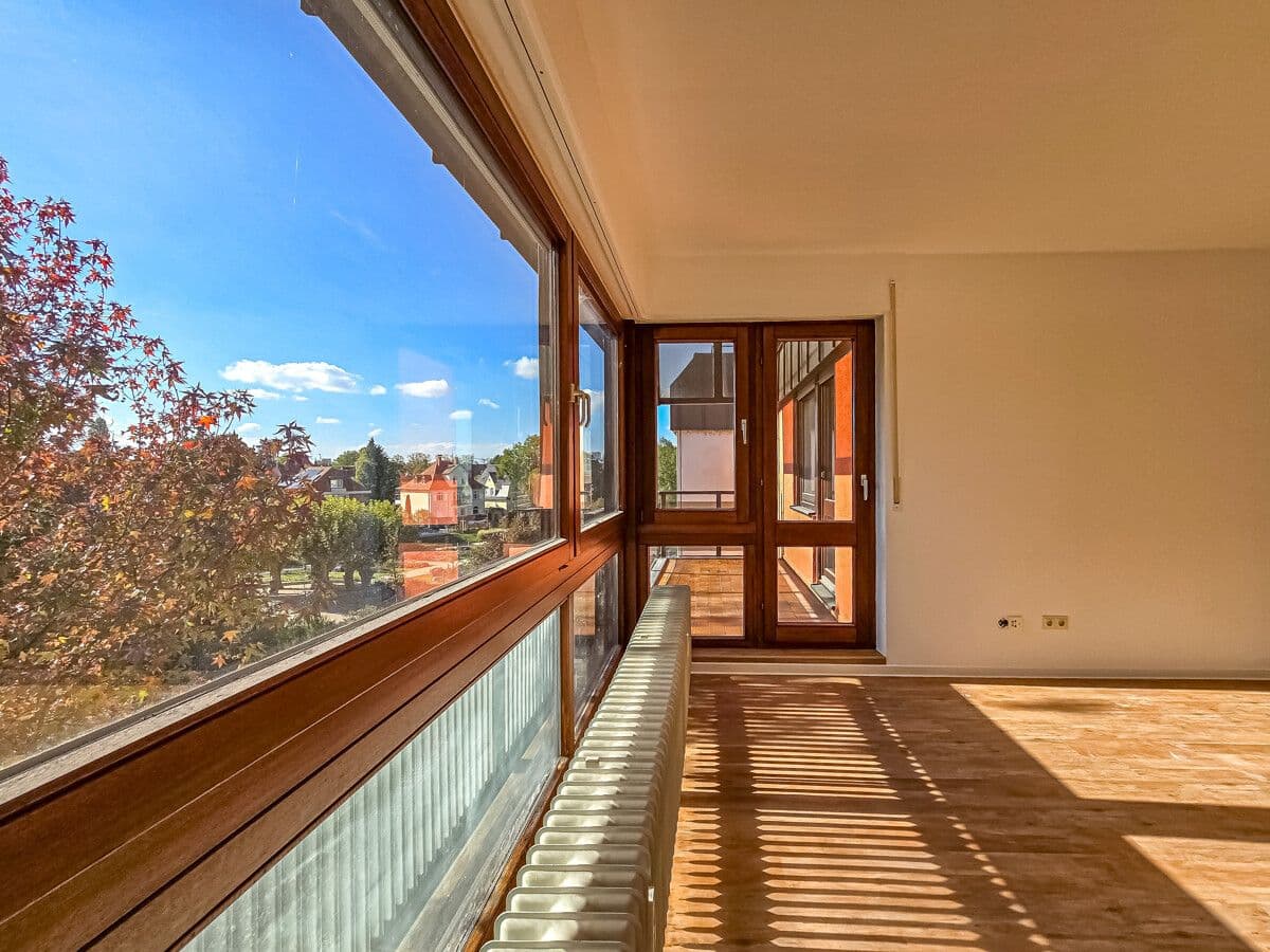 3-Zimmerwohnung mit Blick auf den Rosengarten von Kehl