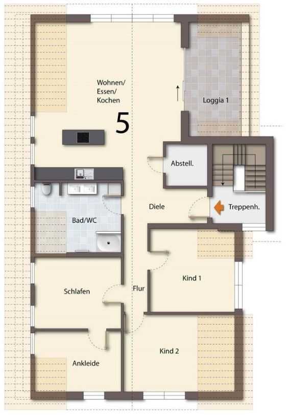 Wohnung 5 (5132-5)