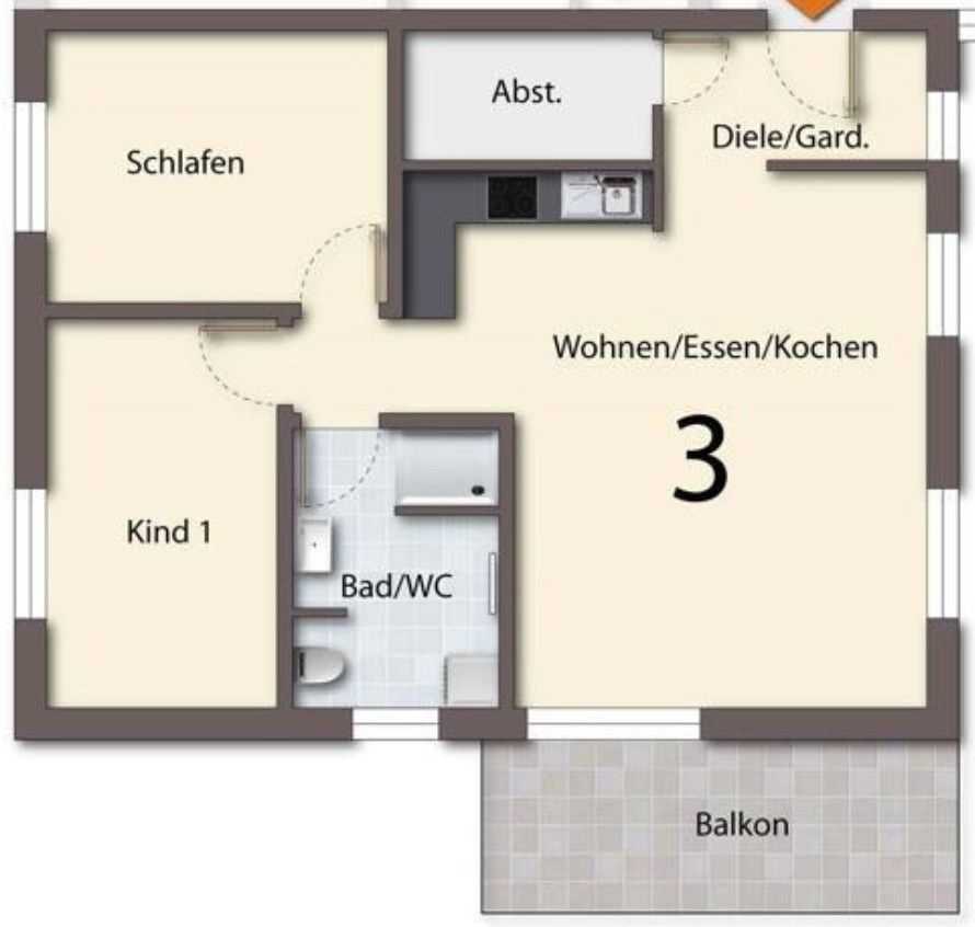 Appartement 3 (5330-5)