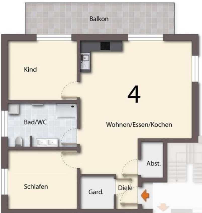 Appartement 4 (5331-5)